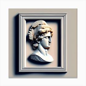 Bust Of Aphrodite 1 Canvas Print