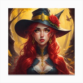 Witch 3 Canvas Print