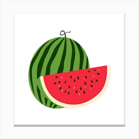 Watermelon Canvas Print