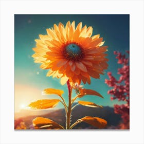 Sunflower 12 Canvas Print