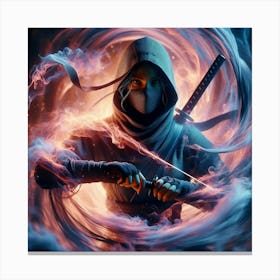 Ninja Warrior 1 Canvas Print