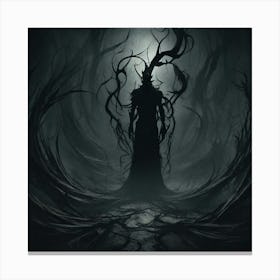 Dark Forest Canvas Print