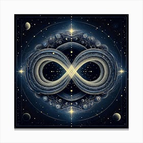 Infinity Symbol 1 Canvas Print