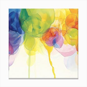 Colorful Balloons Canvas Print