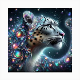 Snow Leopard 26 Canvas Print