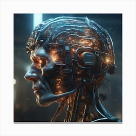 Cyborg 78 Canvas Print