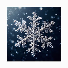 Snowflake 1 Canvas Print