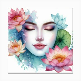 Water Lily Canvas Print