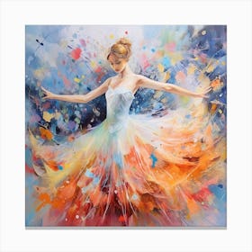 Ballet Dancer Canvas Print