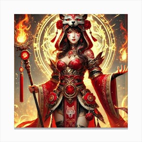 Priestess Kaida 1 Canvas Print