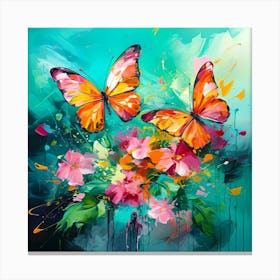 Butterflies 1 Canvas Print