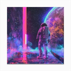 Space Art Canvas Print