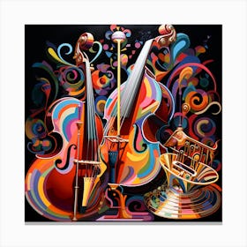 Colorful Music Canvas Print