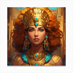 Egyptian Woman 7 Canvas Print