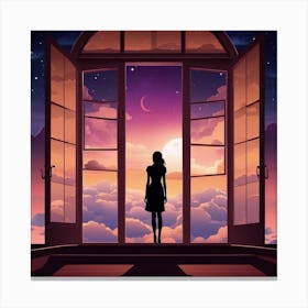 Night Sky Canvas Print