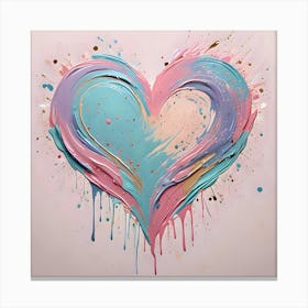 Heart Painting 1 Canvas Print