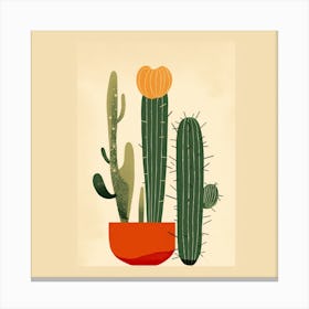 Cactus 43 Canvas Print