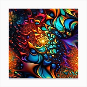 Filaments Of Light Canvas Print