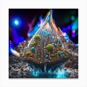 Ice City Canvas Print