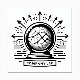 Company Lab Logo Canvas Print