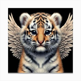 Angel Tiger Canvas Print