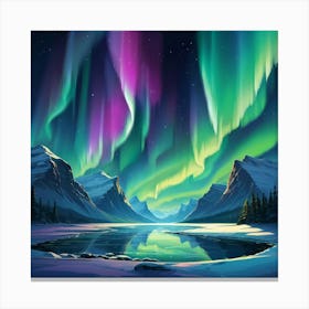 Aurora Borealis 3 Canvas Print