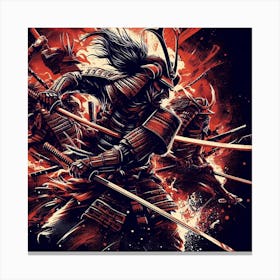 Samurai Warriors Canvas Print