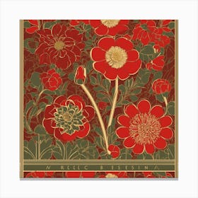 Red Roses 1 Canvas Print