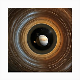 Jupiter'S Rings Canvas Print