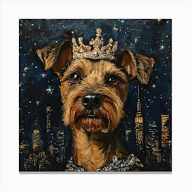 Regal Terrier 2 Canvas Print