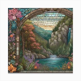 Tiffany'S Garden Canvas Print