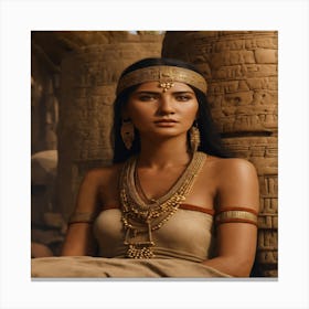 Egyptian Woman 3 Canvas Print