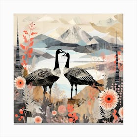 Bird In Nature Canada Goose 2 Canvas Print