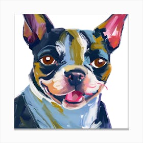 Boston Terrier 01 Canvas Print