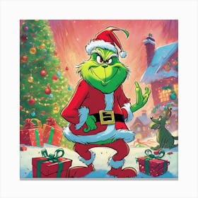 How The Grinch Stole Christmas Canvas Print