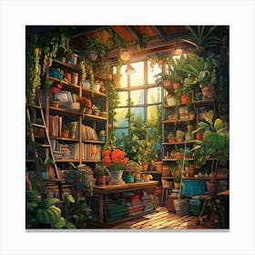 Garden Room Canvas Print