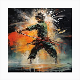 Samurai Canvas Print