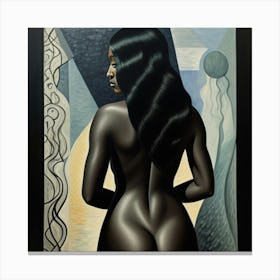 'Black Woman' 1 Canvas Print