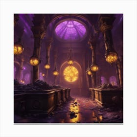 Dwarven Cathedral Canvas Print