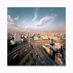 Moscow City Canvas Print