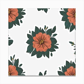 Hibiscus Canvas Print