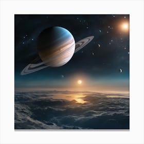 Saturn 14 Canvas Print