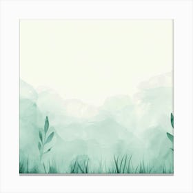 Watercolor Background Canvas Print