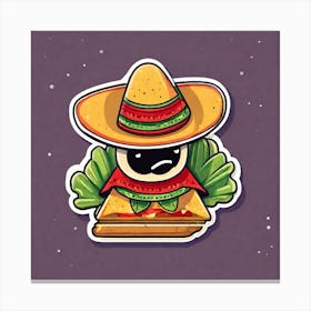 Mexican Food 3 Canvas Print