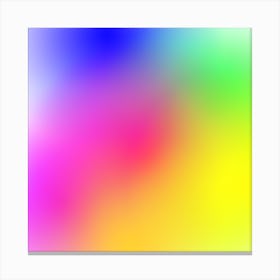 Abstract Colorful Background 27 Canvas Print