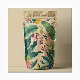 Tropical Leaves Canvas Print