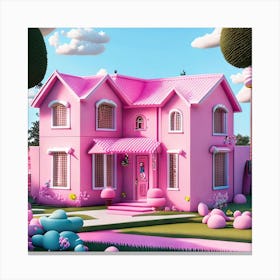Barbie Dream House (263) Canvas Print