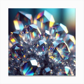 Crystals Stock Videos & Royalty-Free Footage Canvas Print