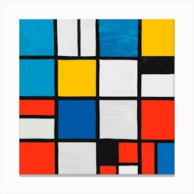 Squares 1 Canvas Print