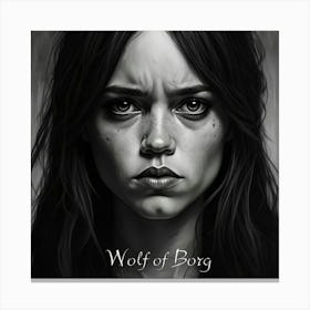 Jenna Ortega Canvas Print